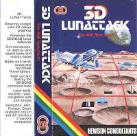 3D Lunattack ZX Spectrum US box art